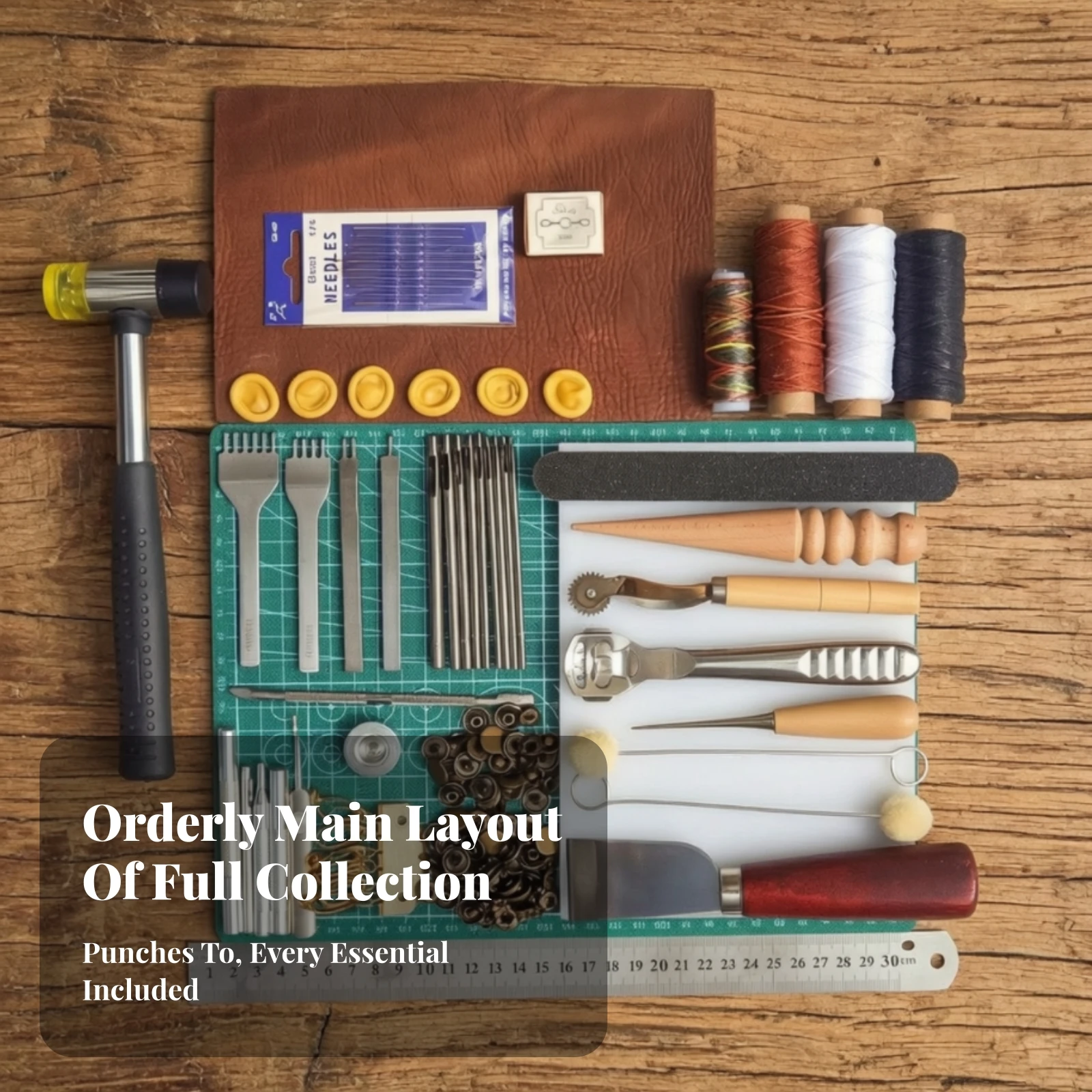 Kit d'outils de travail du cui - Leatherwork For Beginners avis et prix