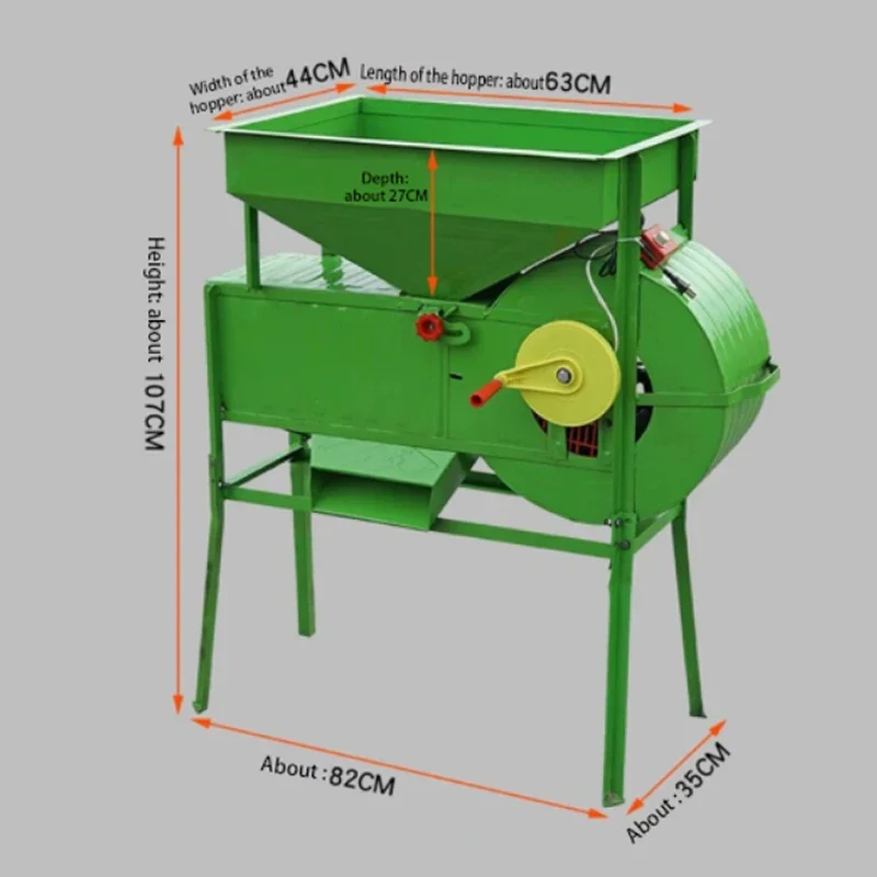 فاصل الهواء الكهربائي آلة فحص الحبوب متعددة الوظائف شاشة الجلود المنفوخة الشوائب القش ترك الحبوب الشاشة حسب الطلب