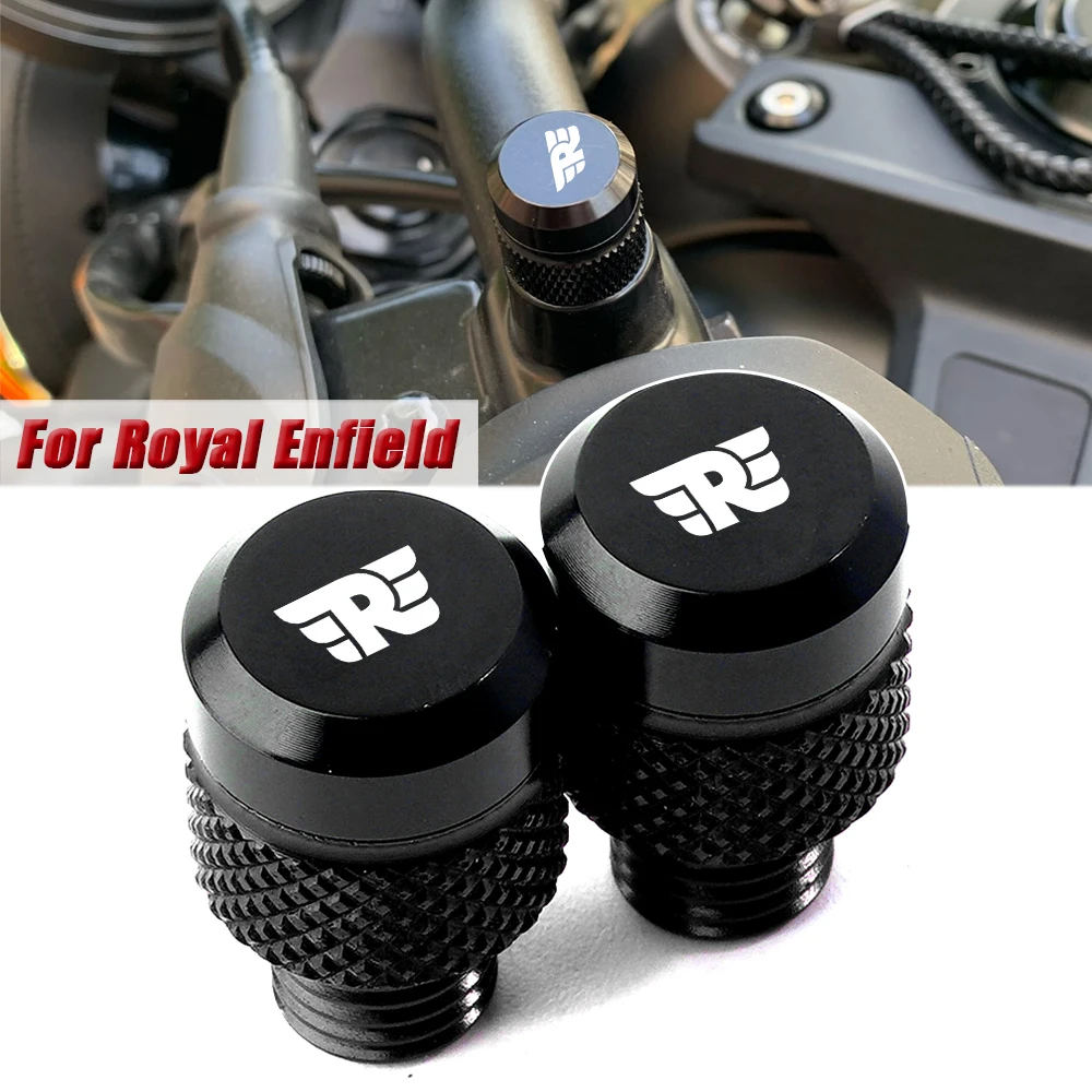 Motor Mirror Hole Plug For Royal Enfield Himalayan 450 411 Classic hunter 350 Interceptor 650 Guerrilla 450 shotgun650 scram 411
