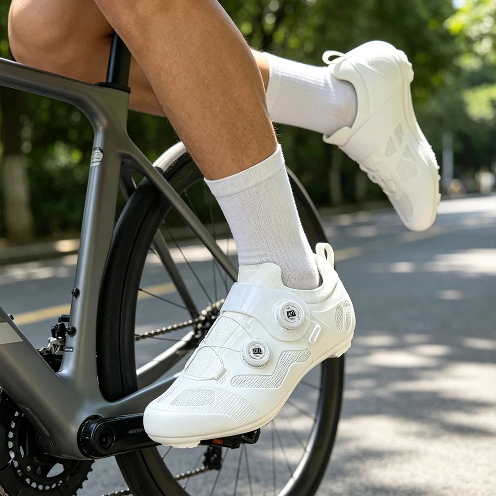 サイクリングシューズ更新モデル MTB バイク男性レーシング - Women Shoes Model のレビューと価格
