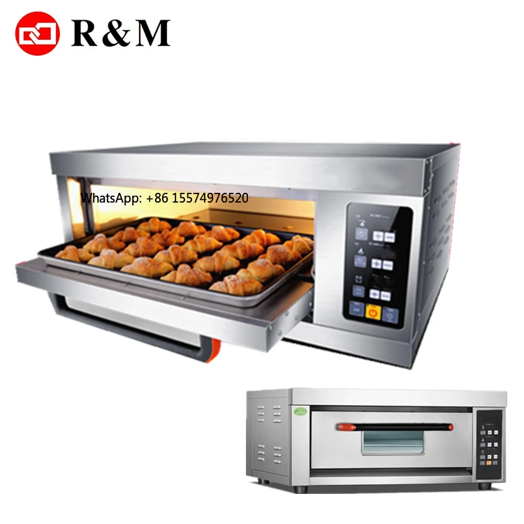 2026 Hot SellingOne Deck Automatic Electric Commercial Bread Oven Toaster Oven for Cake and Bread	 Baking Machine