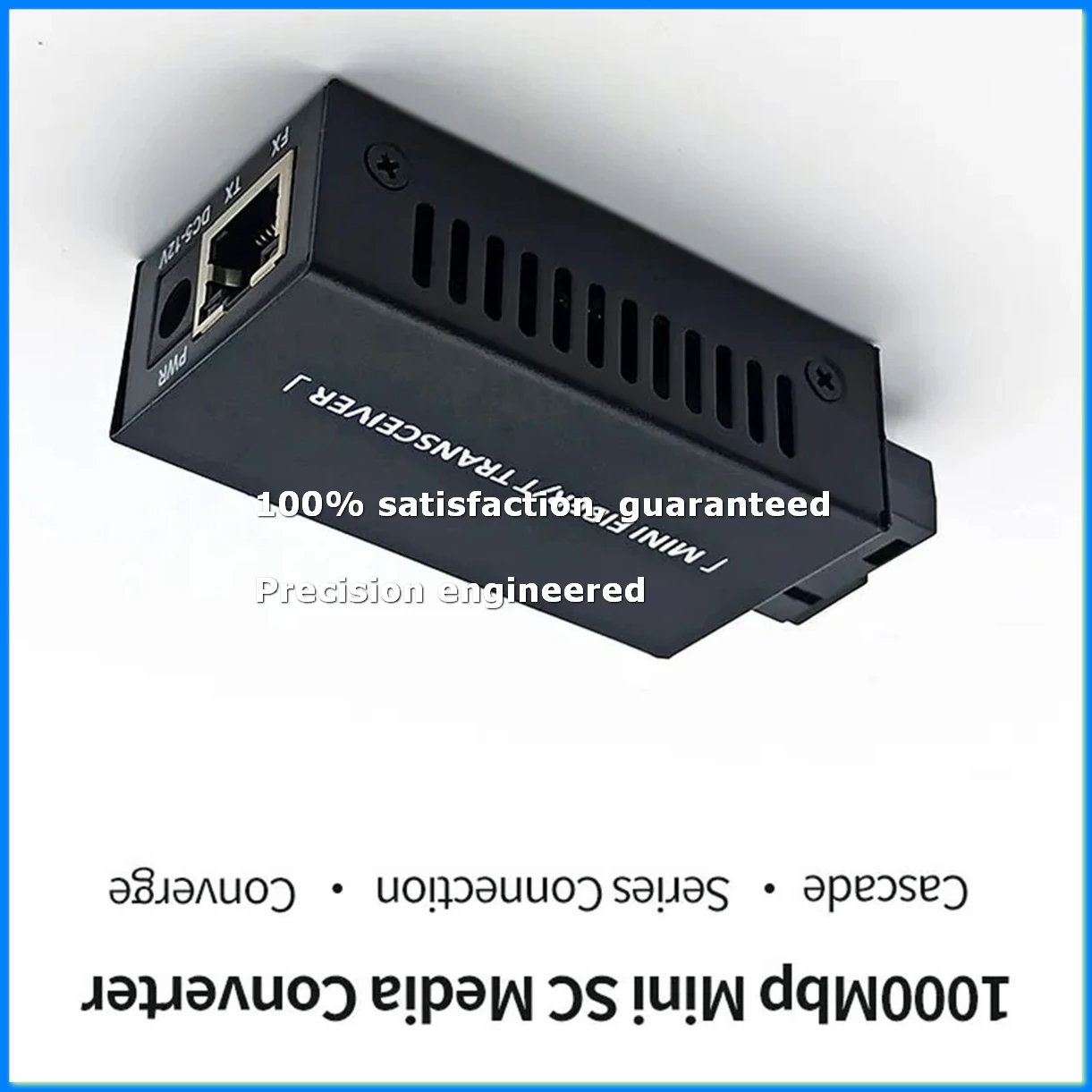 1 Pair Gigabit 100/1000M A/B SC Ethernet Fiber Switch Media Converter Rj45 Optic Transceiver 20KM Fibra Switch-A09I