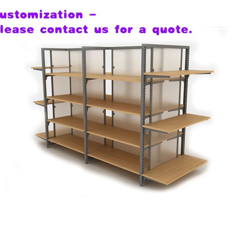 

Стеллажи для розничной торговли на заказ: стальные и деревянные полки для супермаркетов, гондолы для демонстрации товаров, торговые стеллажи для магазинов