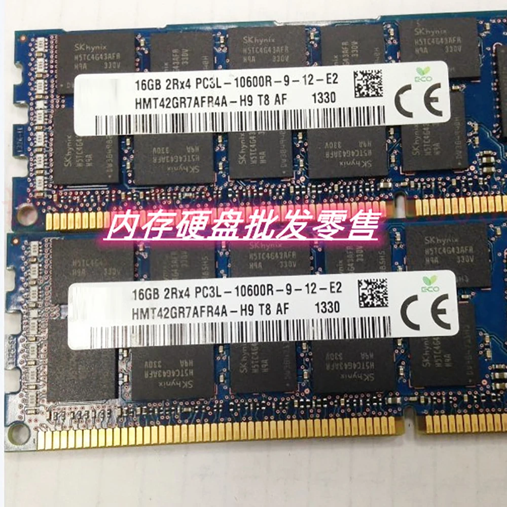 1PCS DDR3L 16GB 2R*4 1333 REG For SKhynix Server Memory HMT42GR7AFR4A-H9