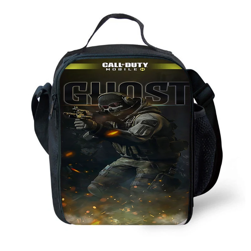 Kindgeïsoleerde Game Calls Of Duty Grote Capaciteit Tas Voor Jongen En Meisje Student Outdoor Picknick Hervat Thermische Koeler Lunchbox