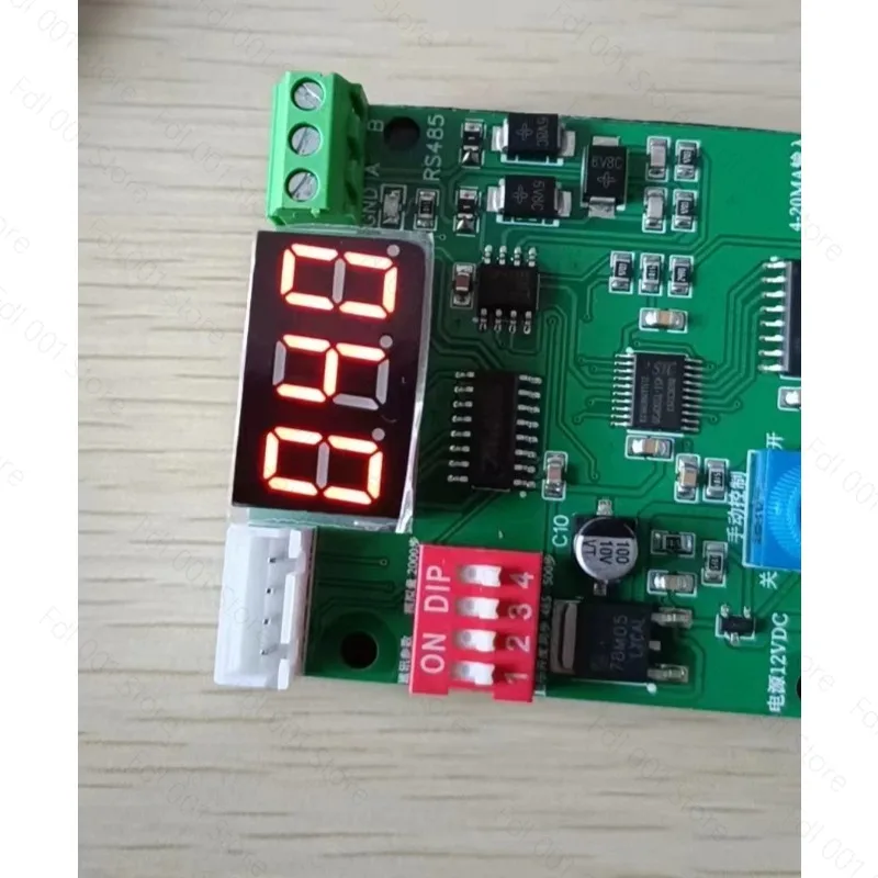 Electronic Expansion Valve Driver RS485 Analog PLC 4 20mA Manual Switch
