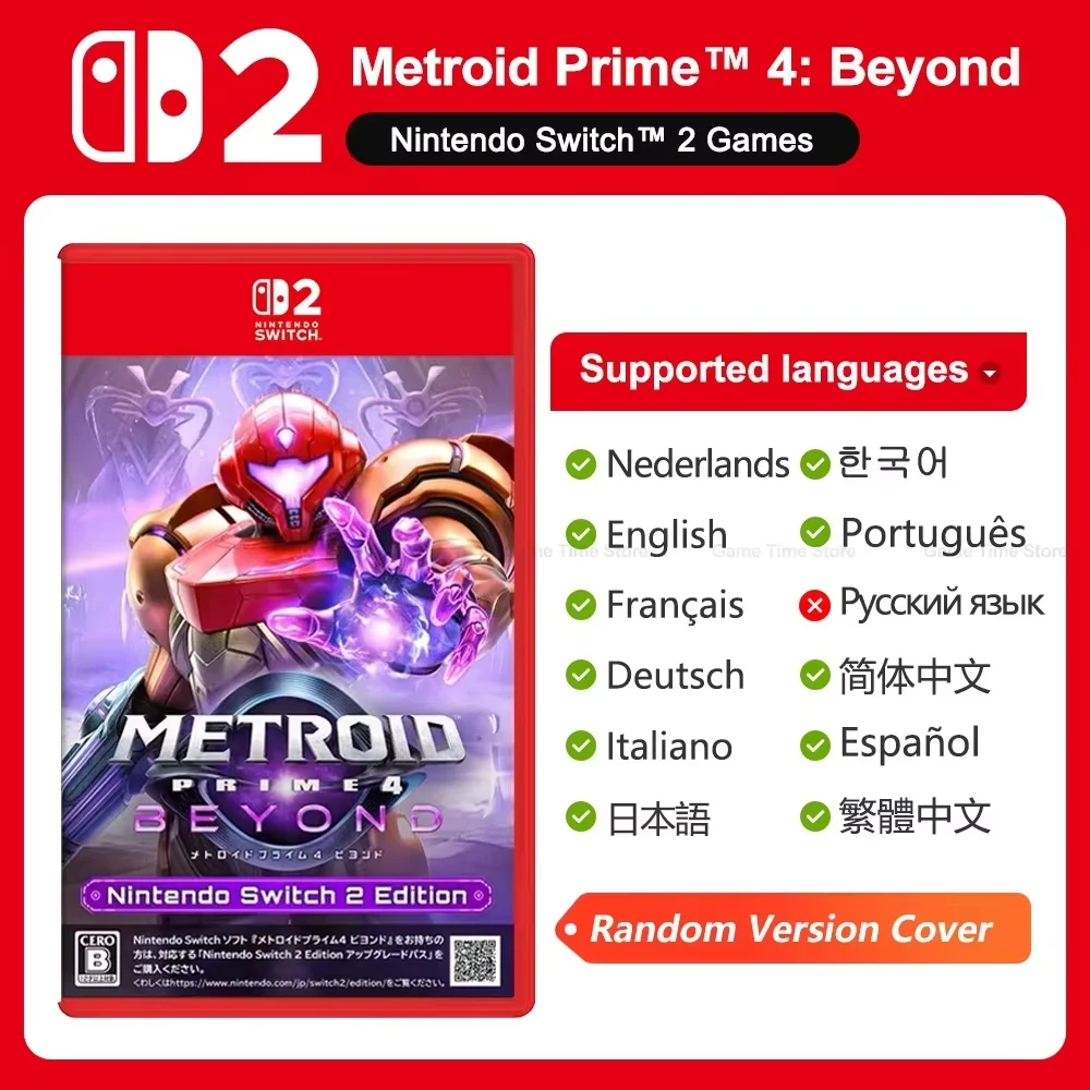 Nintendo Switch 2 Fysieke Game Card-collectie, alleen uitgebracht door Nintendo. Super Mario, Pokémon, Zelda-serie games. Ondersteunt Spaans.