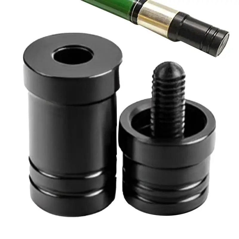 Pool Cue Joint Protectors 10/18 Teeth Pool Cue Billiards Stick Pool Joint Thread Cap Joint Protectors For Players Pool Accessory
