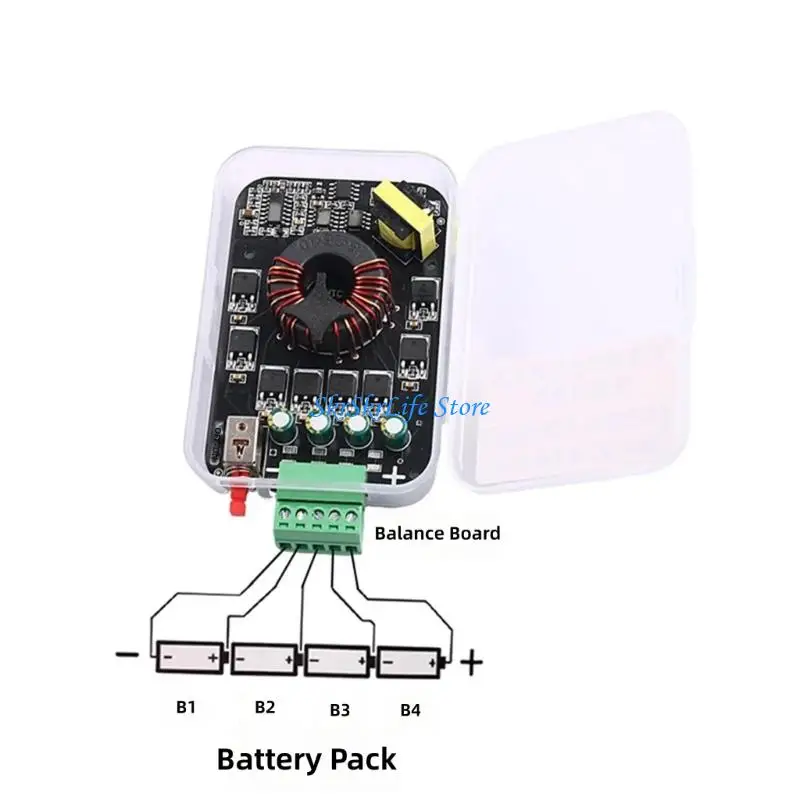 E65E Multiple Cell 4S To 24S Lithiums Battery Active Equalizers For Various Application