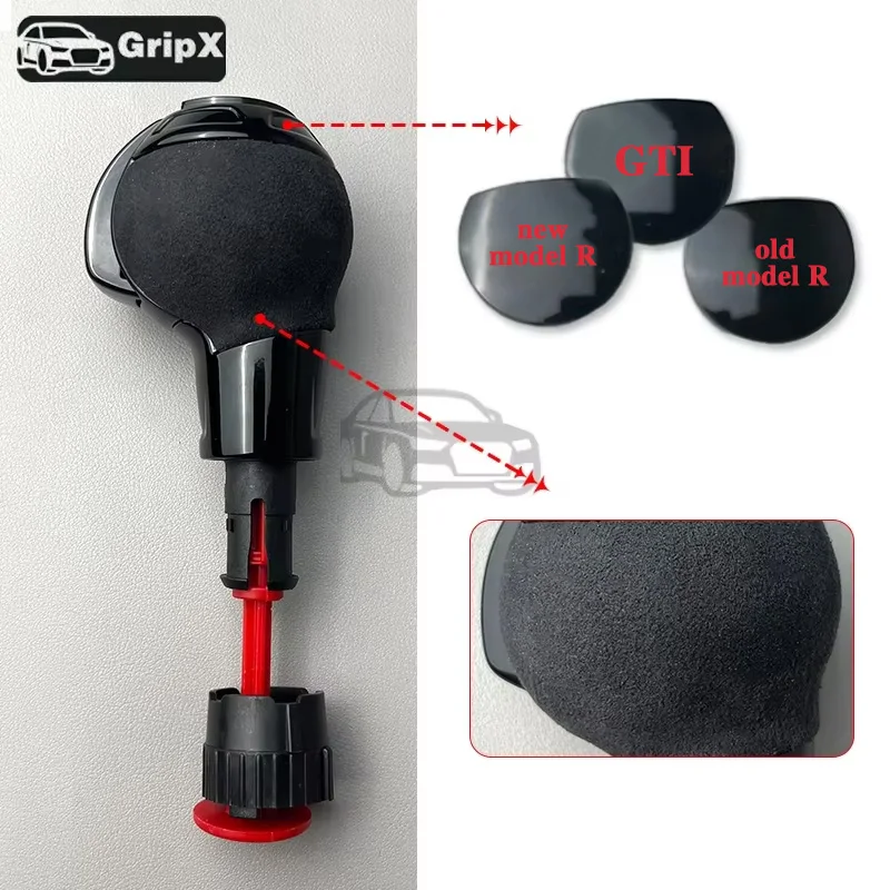 

Ручка автоматического переключения передач и головка рычага для Volkswagen Passat 7 Golf 7GTI Golf CC MK7 NEM R OLD R Red GTI