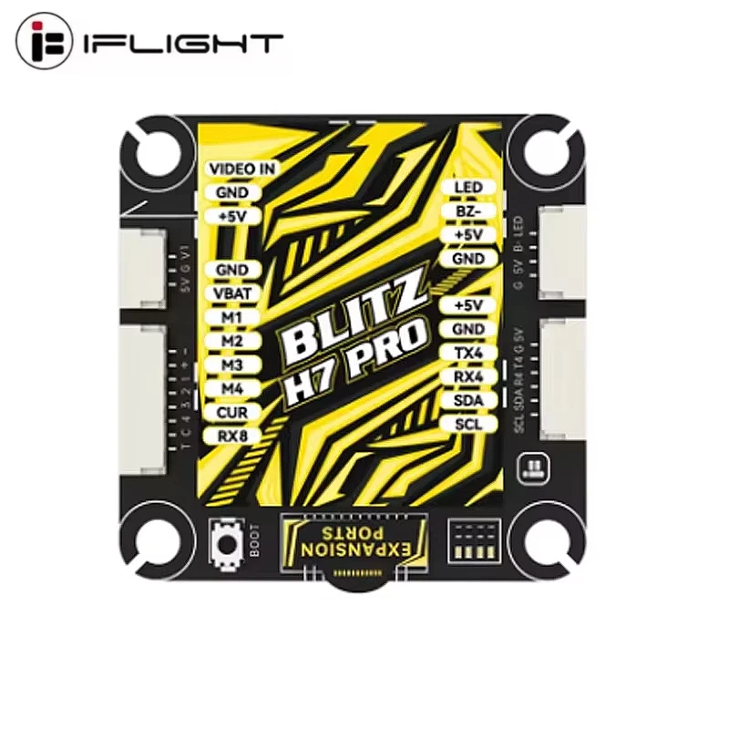 iFlight BLITZ H7 Pro Combo Set with BLITZ E80 Pro 4-IN-1 ESC (With CNC Alum Cover or Without CNC Alum Cover) for FPV Parts