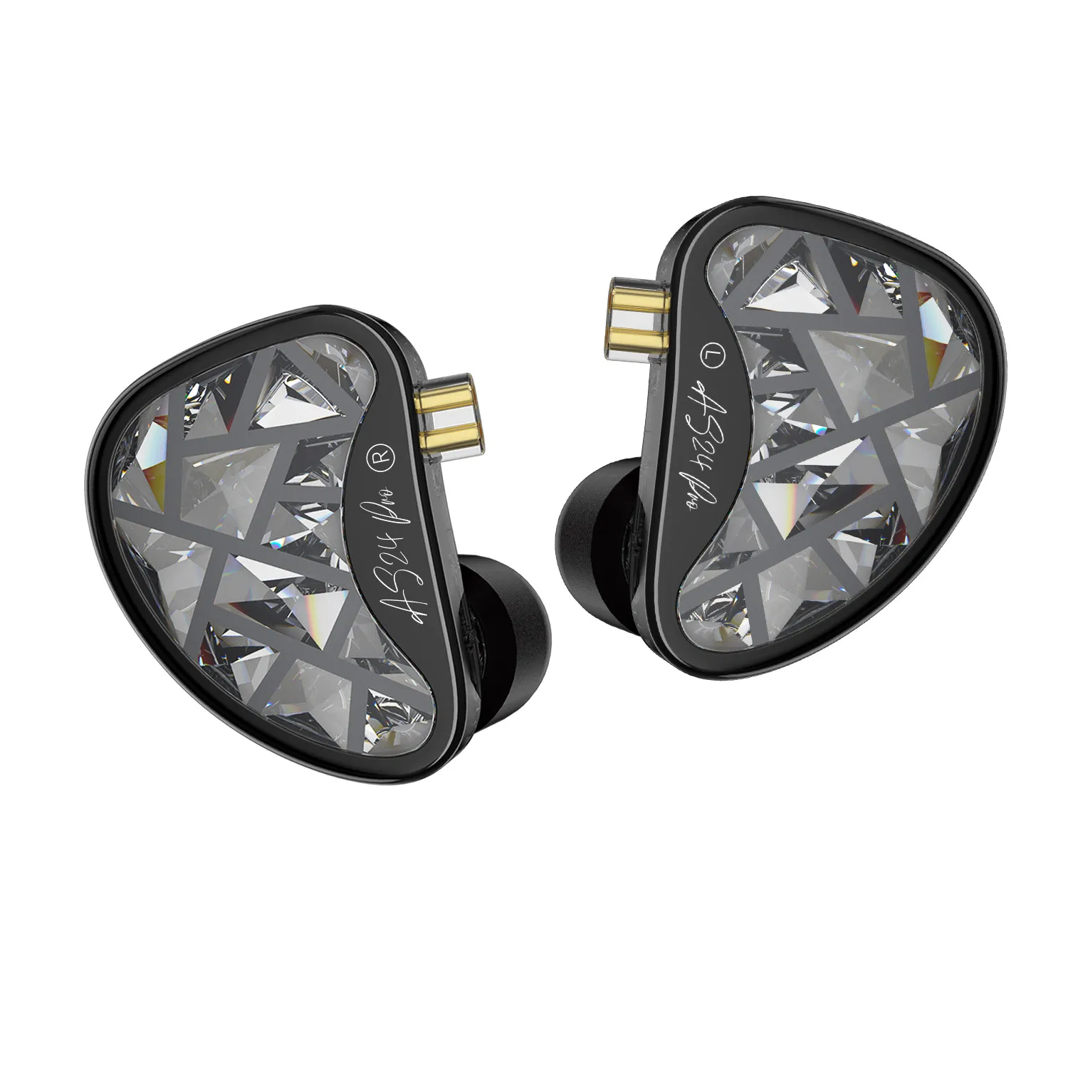 Pre-order KZ AS24 PRO 12 BA High-end Tunable IEM Hifi Headphones with High-Purity Silver-Plated Cable for HiFi Performance