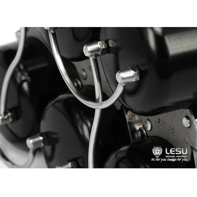 

LESU Metal Air Tank for 1/14 RC Tamiyay Tractor Truck Hydraulic Dumper Remote Control Toys Model Th02564