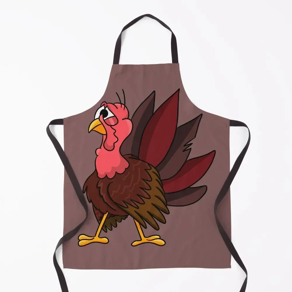 

Turkey Apron Home Supplies kindergarten teacher Art Chef Uniform Woman Apron