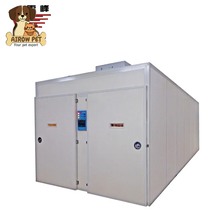Airow YFXF-75, Incubadora Industrial Grande de Múltiples Etapas, Ac/dc, Totalmente Automática, Digital, para 75600 Huevos, con Certificación ISO9001 y CE