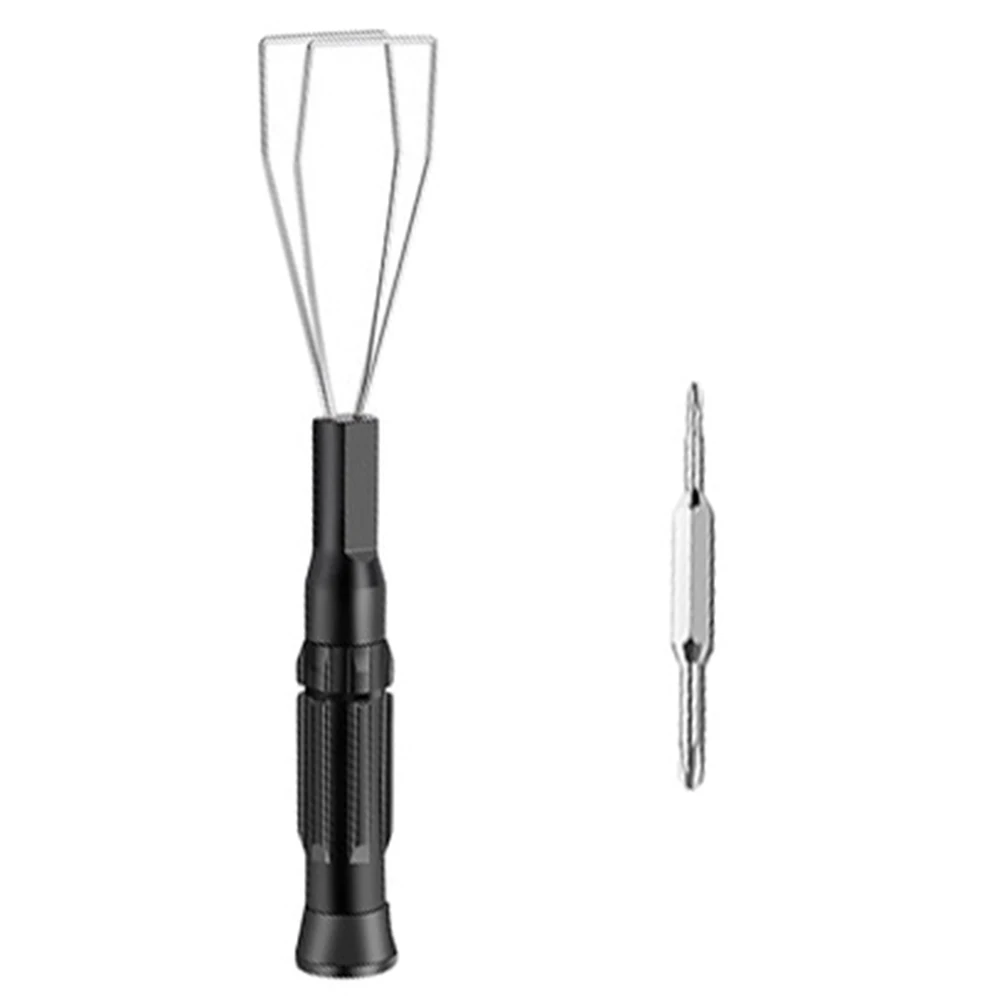 

Keyboard Keycap Puller Remover Tool for Mechanical Keyboards Black Aluminum Alloy Lightweight Portable Keyboard Mouse