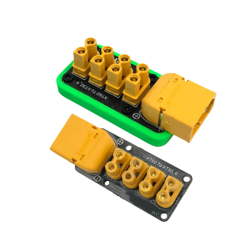 1 قطعة 60A XT60 إلى XT30 4-قناة توزيع الطاقة مجلس كبير الحالي XT30 ميناء الفاصل PDB وحدة ل RC الطائرة بدون طيار/سيارة/روبوت/قارب #1