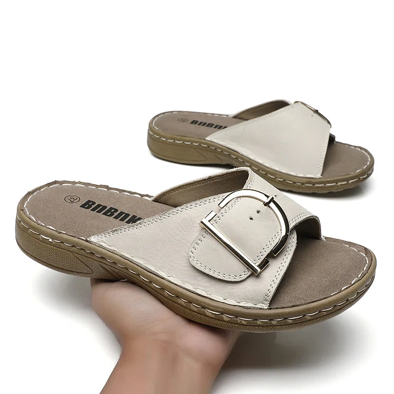 

New Summer Fashion Slippers for Women, Soft-Soled, Non-Slip, Versatile for Home and Beach, Suitable for Outdoor Wear