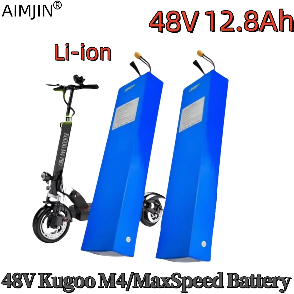 

For Kugoo M4 Replacing Electric Scooter Battery,13S4P 48V 12.8Ah 18650 Li-ion BMS Power Battery Pack