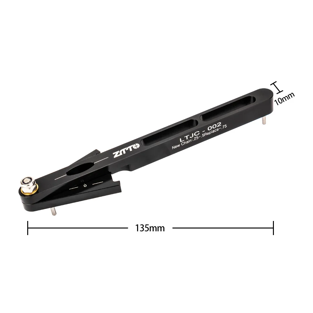 

Bike Chain Checker Tool for All Bike Chains, Including Shimano, Sram, KMC, Campagnolo and More - Chain Wear Indicator