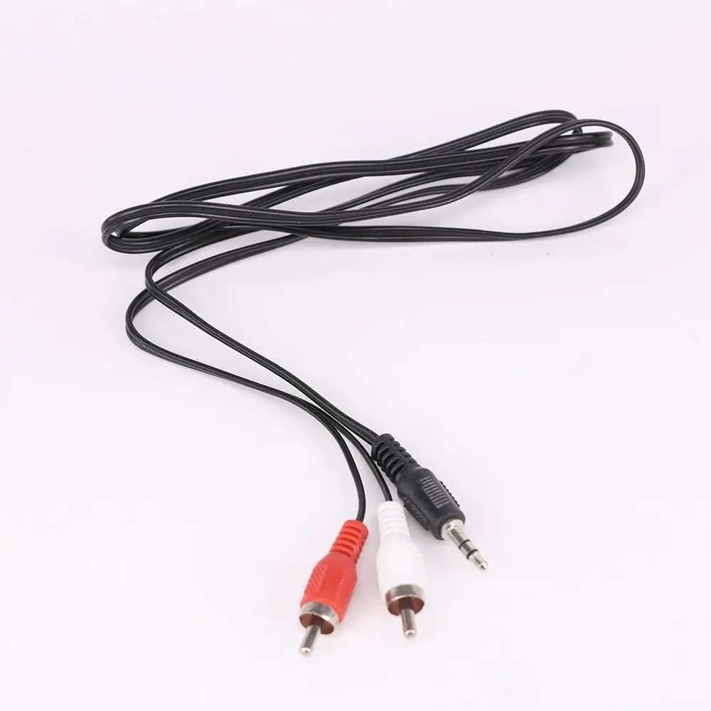 1m 7AIY for Mini 3.5mm jack Mobile Player TO Stereo Cable Audio Line 3.5mm to 2 RCA
