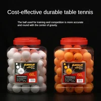 Pelotas de tenis de mesa profesionales de 3 estrellas, 60 uds., D40 + mm, 2,8g, nuevo Material, pelota de Ping Pong de plástico ABS, entrenamiento para adultos para competición