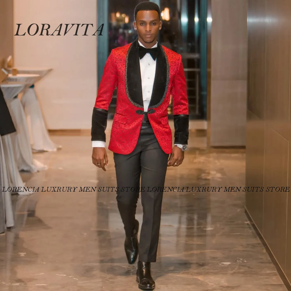 

Customized 2 Pieces Sets Groom Party Prom Blazers Stunning Gem Stones Tuxedos Pearls Men Suits Luxury Beaded Slim Fit Homme