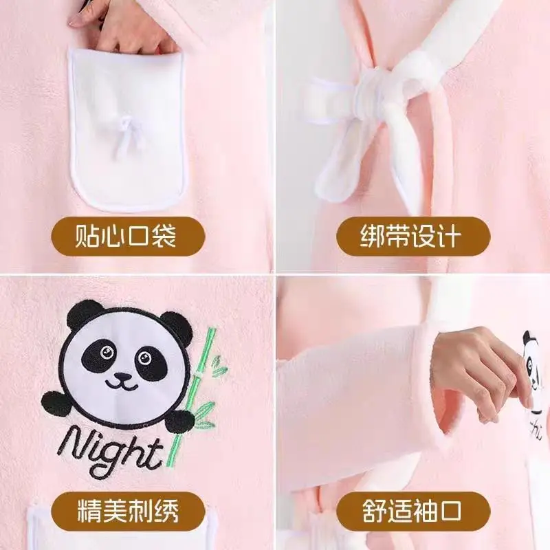 Bath towel bathrobe - wearable and quick-drying women's model 2026. This one can cover the entire body and is better than pure c
