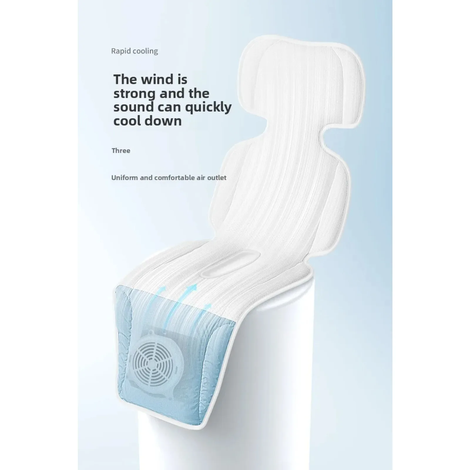 

Внешний внешний аккумулятор с зарядкой через USB, съемный бесшумный вентилятор, вентиляционный чехол, шелковый чехол для детской коляски, крутой чехол для автомобильного защитного сиденья