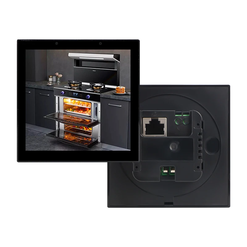 2025 Sunworld YC-SM41P Tuya Alexa KNX Smart Home 4-Zoll-eingebettetes Schaltfeld Android Linux POE Smart Control Panel