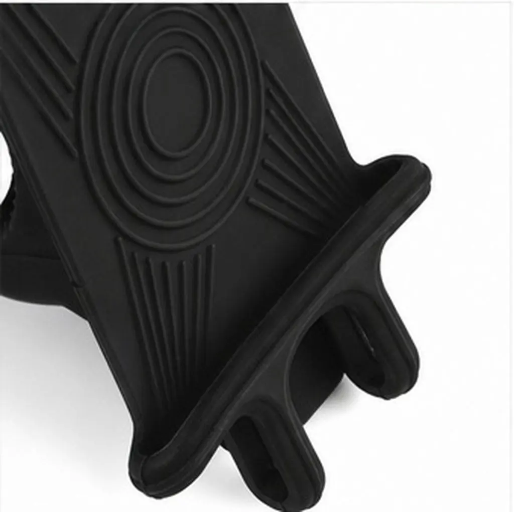 2Pcs Bike Phone Mount Handlebar Phone Holder for Cyclist Motorcycle Scooter Compact Design Non-Slip Silicone Long-Lasting Ride