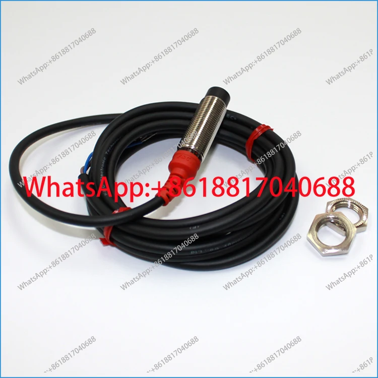 Interruptor de proximidade Jiazhun M12 original F3L-12EN08-N/N/P/P2 R2M três fios 24V NPN normalmente aberto
