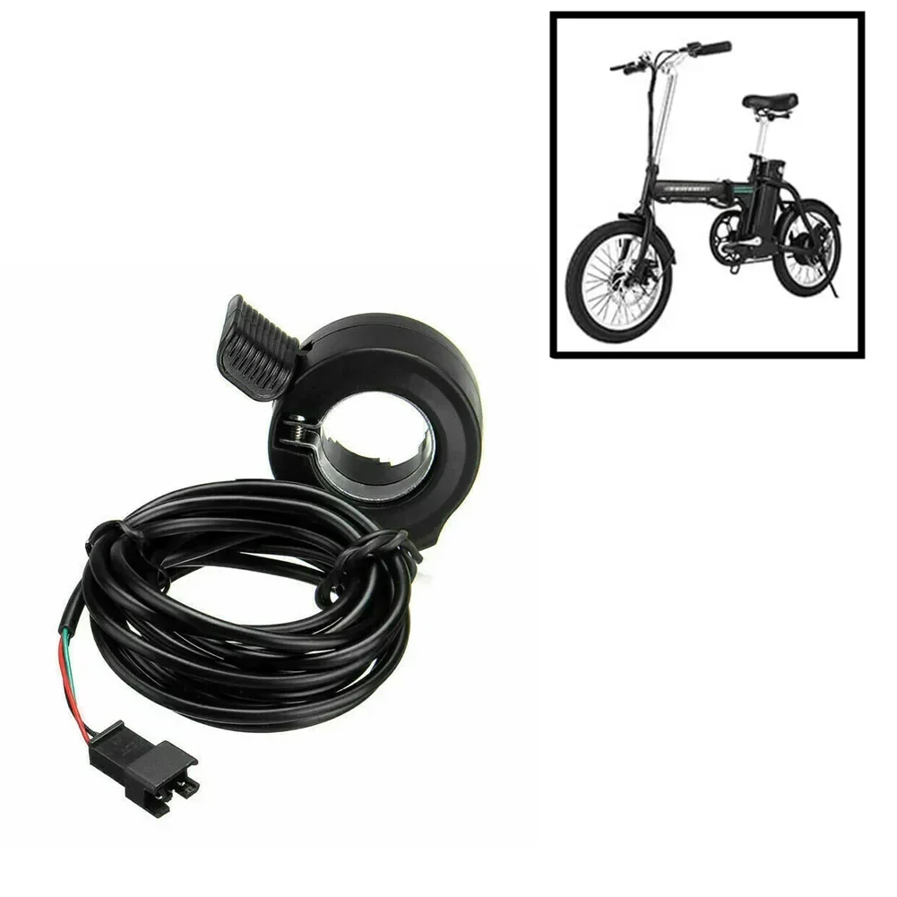 Three-Wire Thumb Trigger Throttle Left Right  Electric Bike Thumb Throttle Speed Control Assembly Electric Scooter Accessories