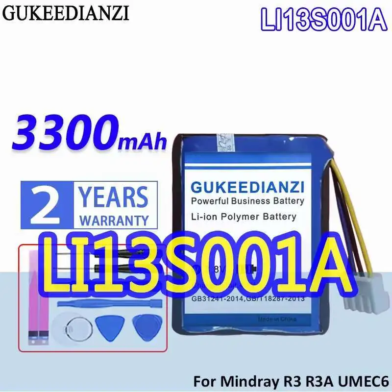 

Аккумулятор LI13S001A 3300 мАч для машины Mindray R3 R3A UMEC6 UMEC7 UMEC10 UMEC12 R-3 R-3A Umec-6 Umec-7 Umec-10 Ecg