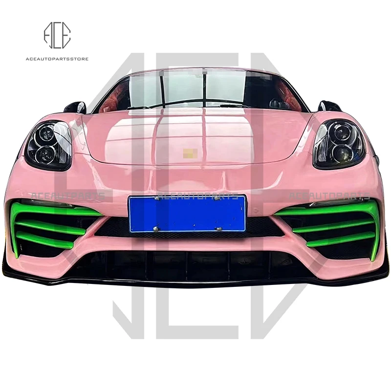 

Carbon Fiber Body Kit For Porche Boxster 981 Upgrade PD Style Front Bumper Lip