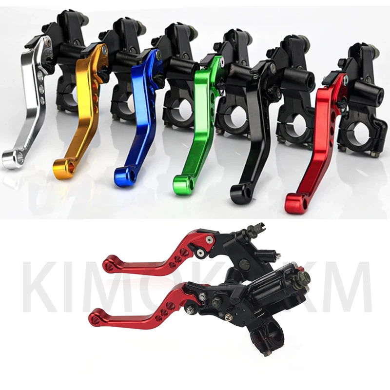 For Honda Yamaha Moto CNC Motorcycle Brake Clutch Pump Lever Hydraulic Master Cylinder Accessories 7/8\