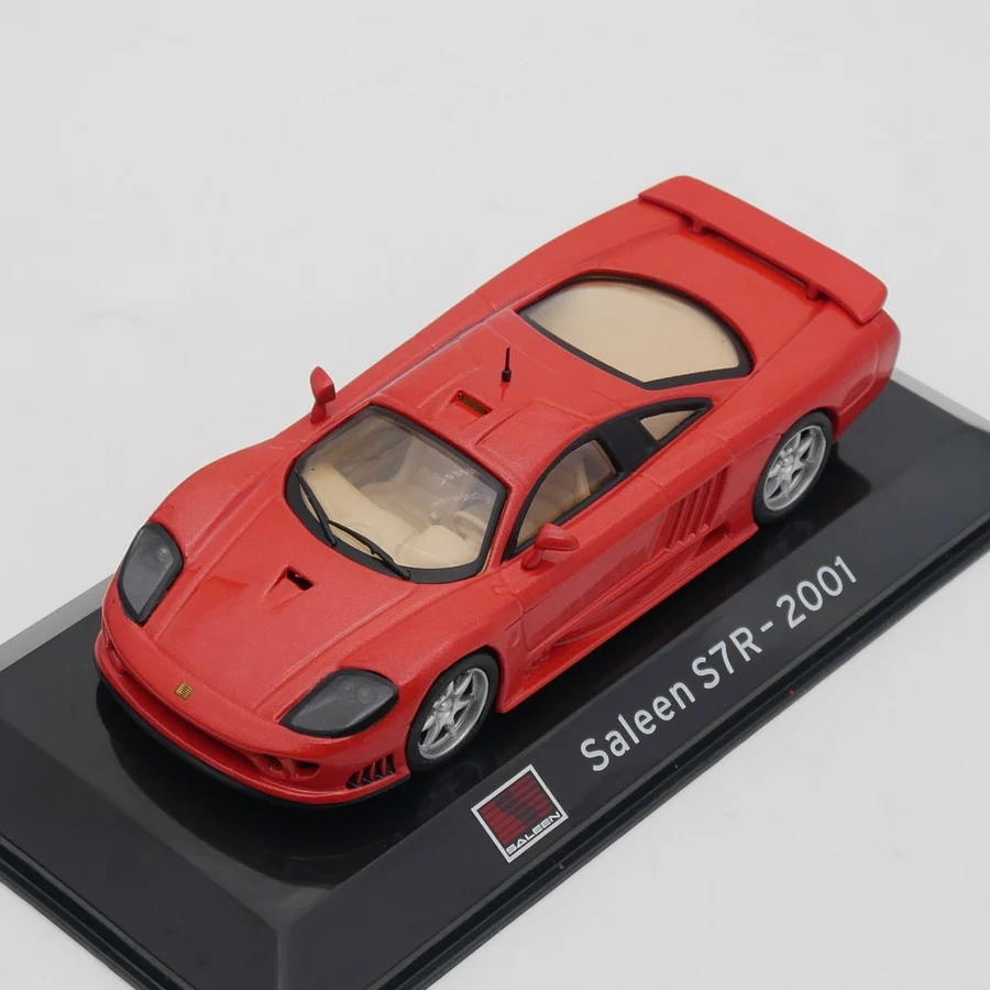 Ixo 1:43 Saleen S7R 2001 Diecast Car Model Collect Metal Toy Vehicle