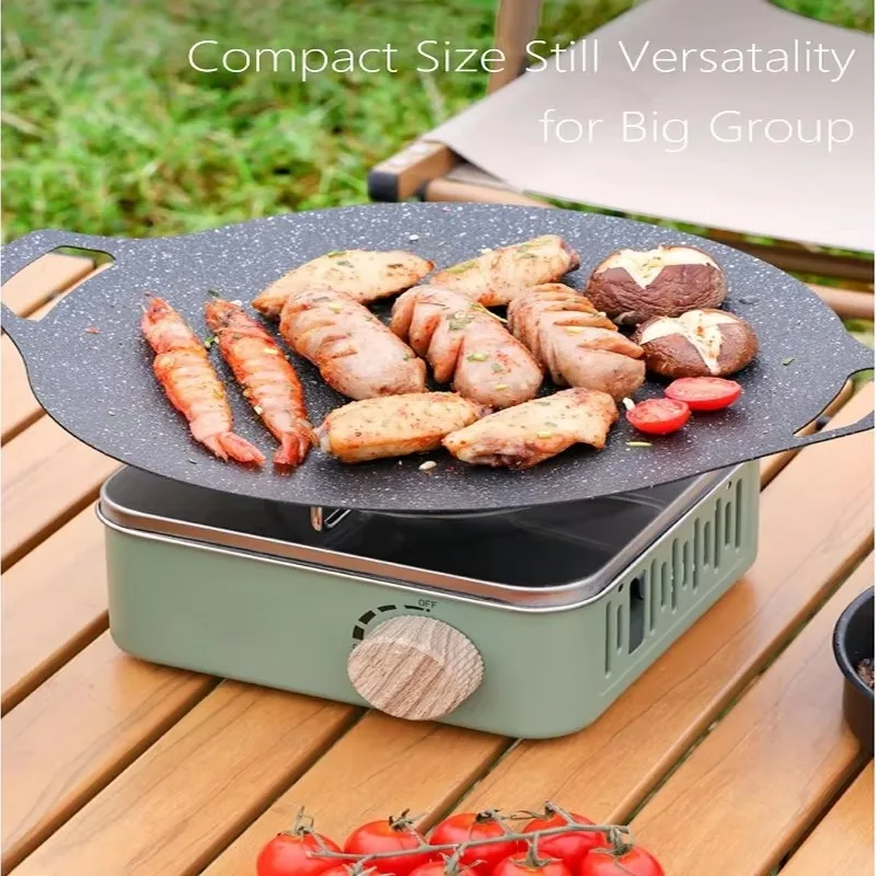 2800W Camping Mini Gas Stove Portable Cassette Furnace Butane Stove with Carrying Bag Outdoor Gas Burner for Picnic Camp Cooking view 3