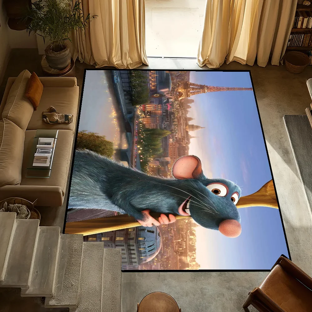 

Cartoon movie Ratatouille carpet Bedside Kitchen Bath Living Home House Bedroom Floor Mat Doormat Large Carpet Rug Decoration