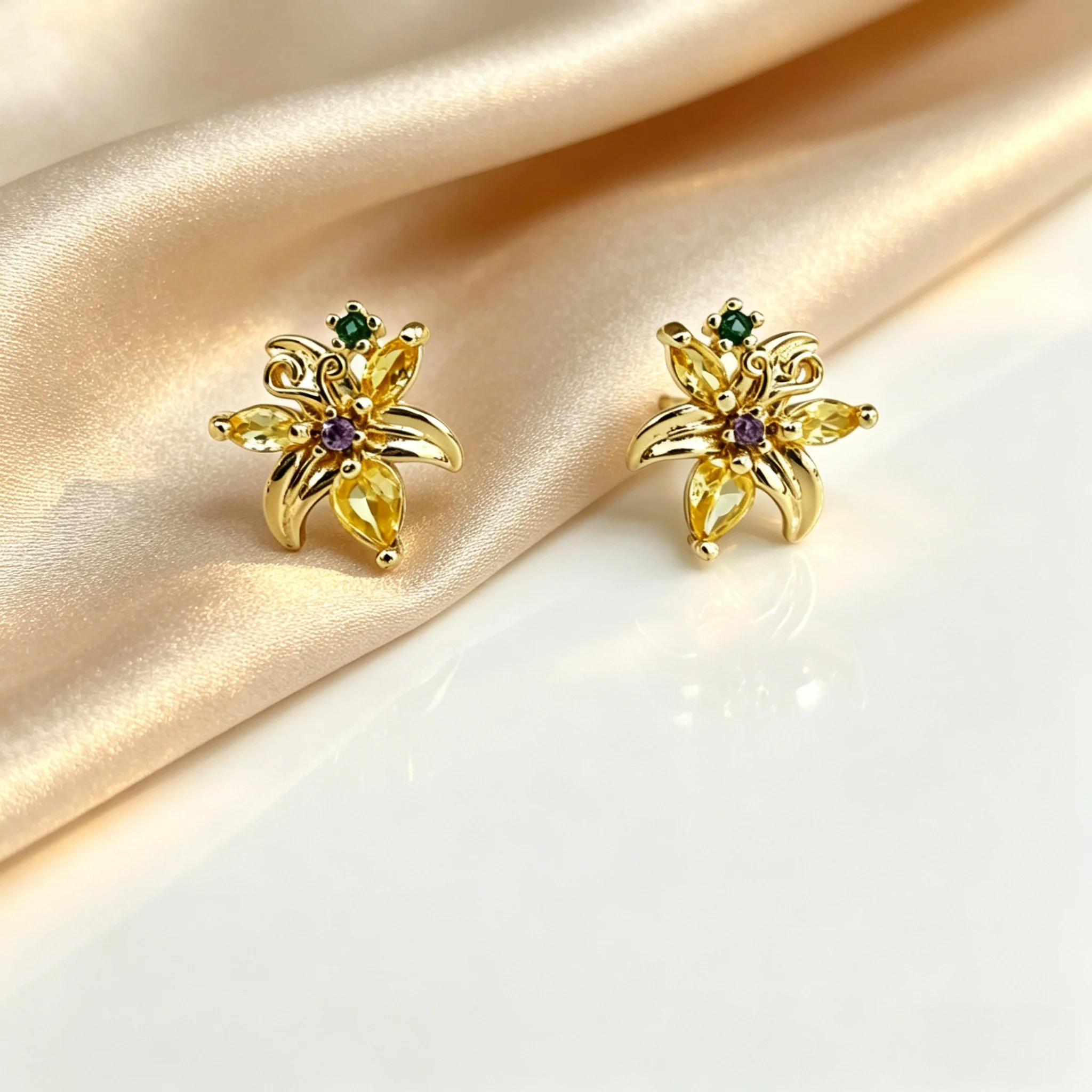 Zirkon Geometrische Blumen Son – Women'S Wedding Accessories Bewertung und Preis