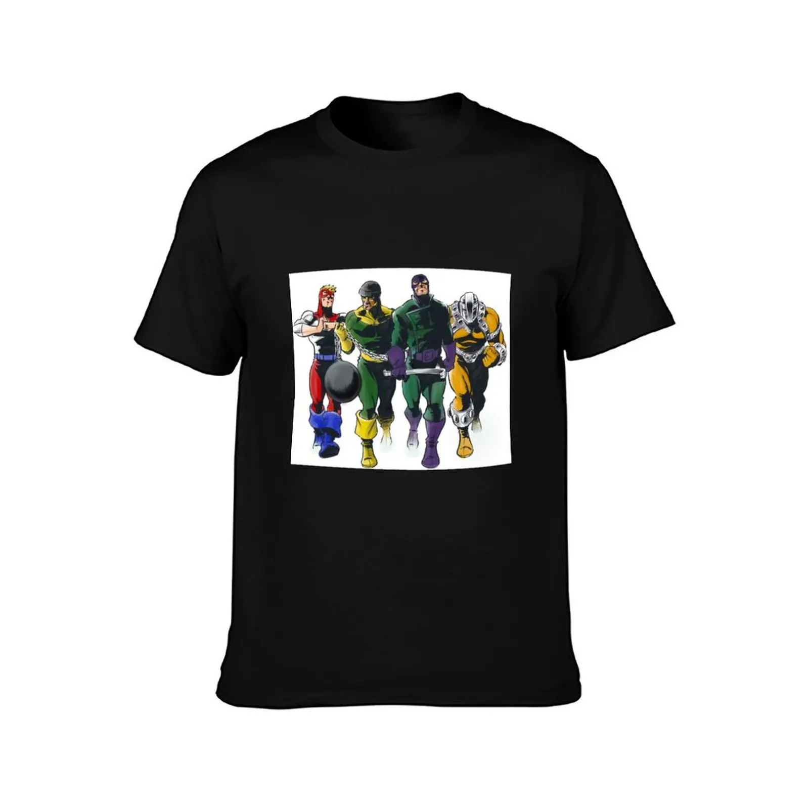 The Wrecking Crew T-Shirt Basic Solid Color Short Sleeve Cotton Top T-Shirt