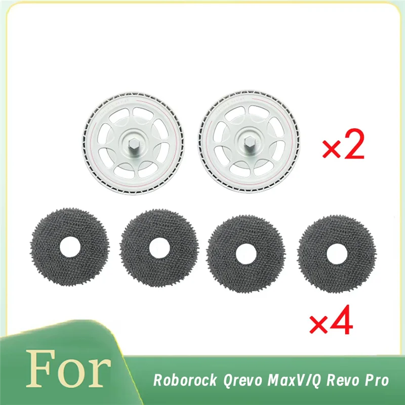 Para roborock q revo pro aspirador de pó mop titular com almofada substituição para qrevo Maxv-A58E