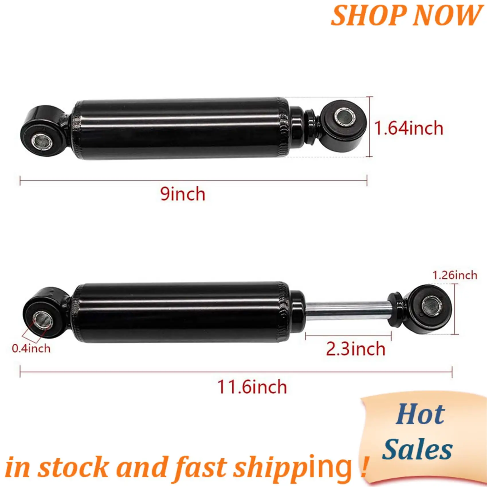 

ABVB-Golf Cart Windshield Retaining Clips With For Club Car Precedent & DS Shock Absorbers Front Or Rear