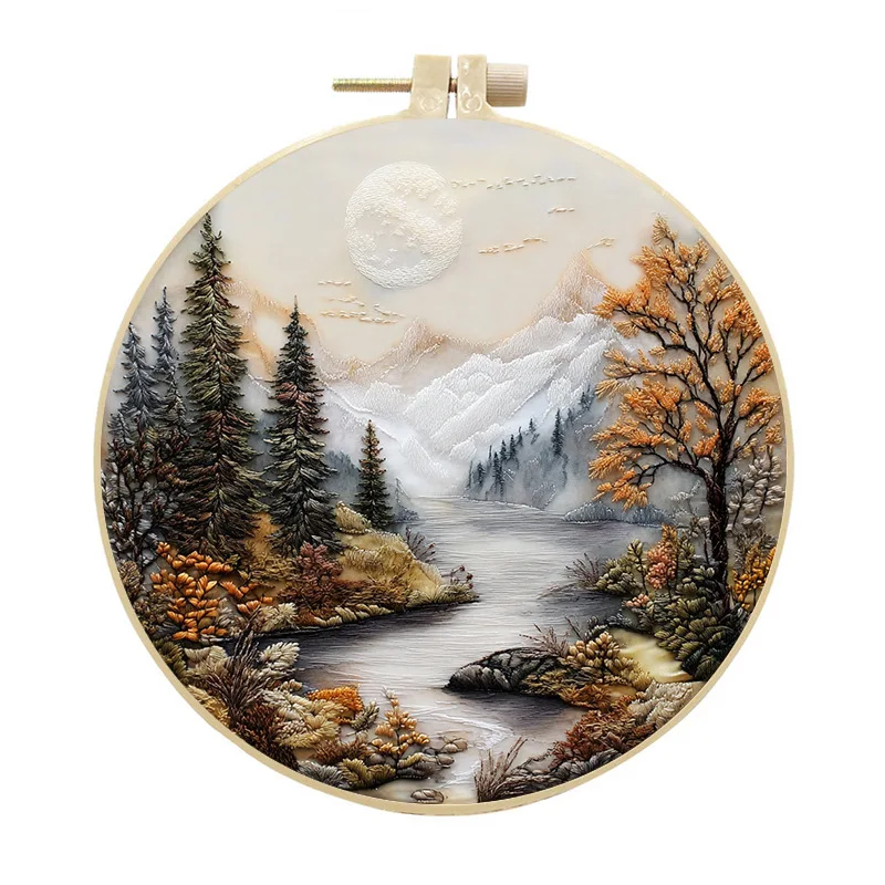 Nature Scene Embroidery Kit 4