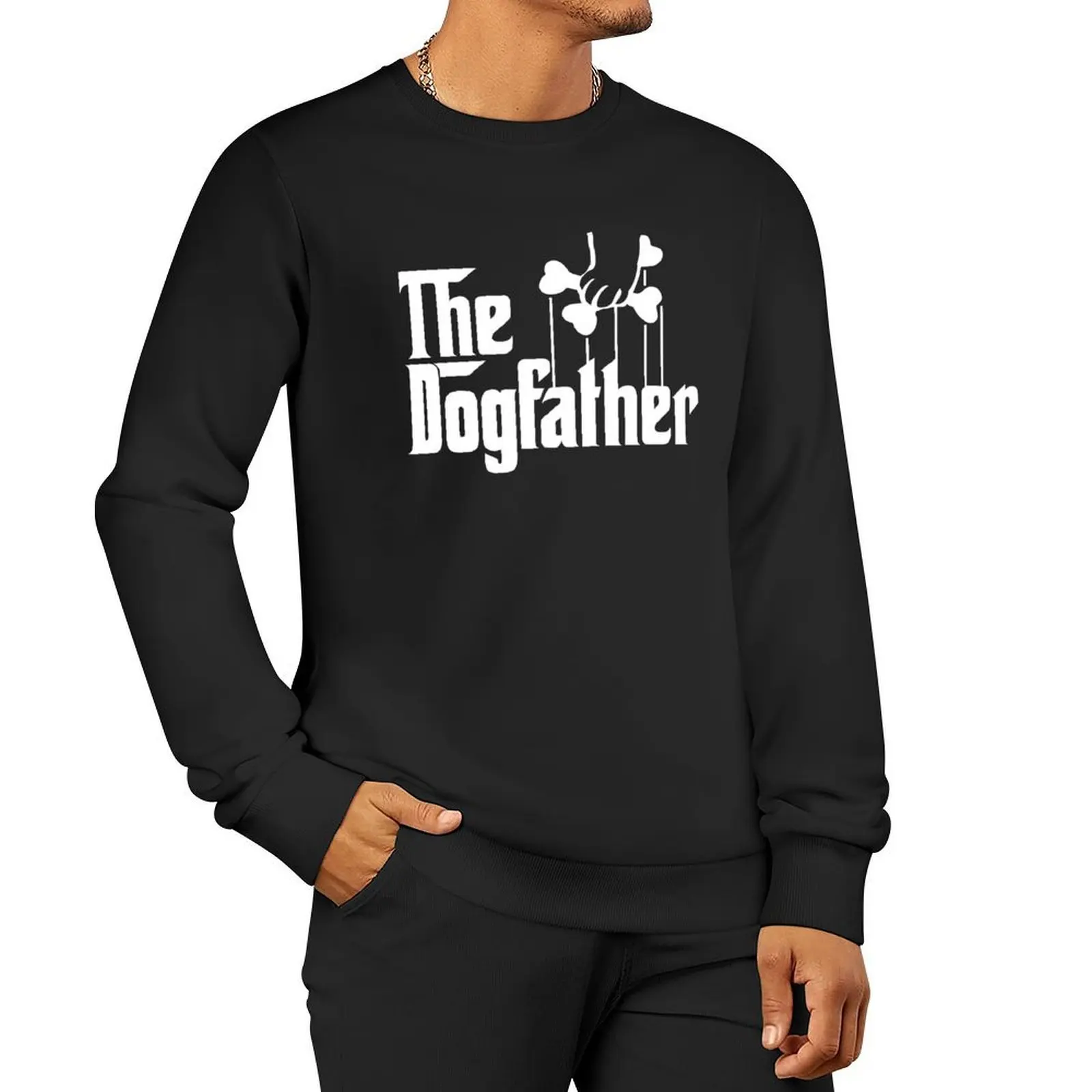 بلوفر Dogfather ملابس شتوية معطف رجالي ملابس جمالية على الطراز الياباني