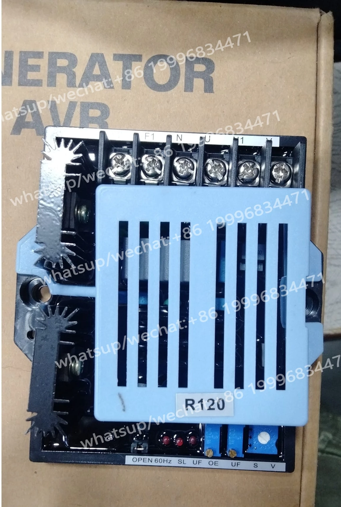 AVR R120 generator voltage regulator factory direct sales Leroysomer alternator TAL040 TAL042 TAL044 AVR replacement spare part