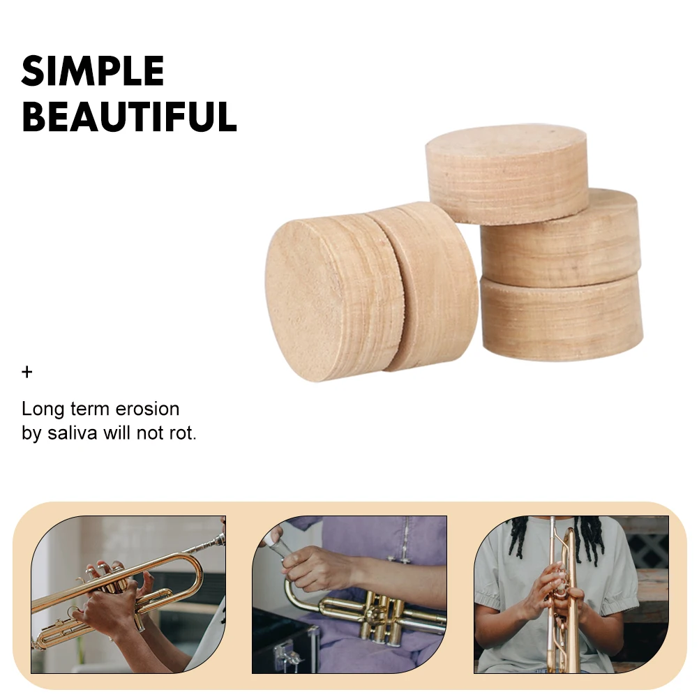 

10 Pcs Water Release Key Plug Musical Instrument Accessories Trombone Cork Mat Keys Pad Replacement Repairing