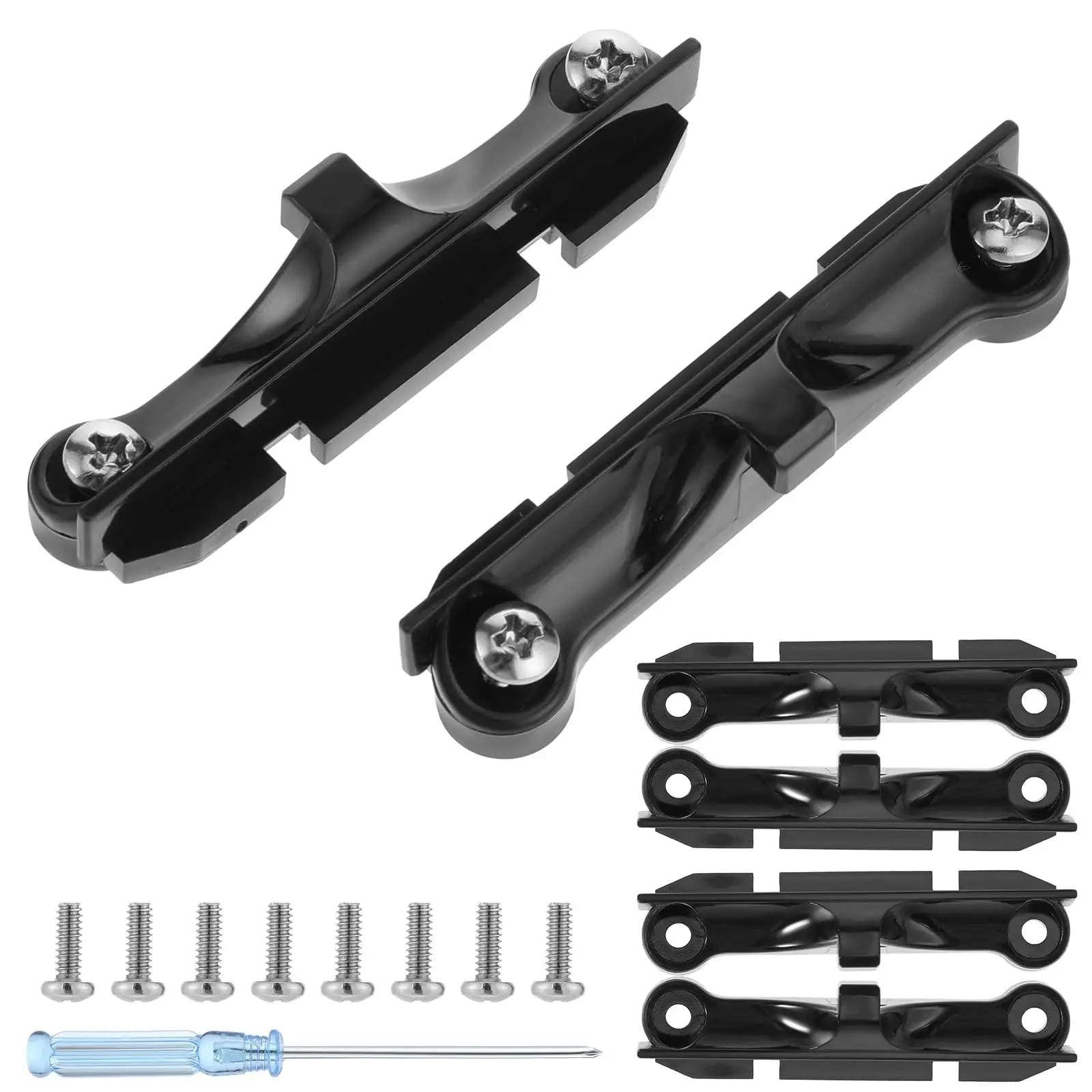 2 Pairs AM4 Bracket Set with Screwdriver AMD CPU Fan Holder for Hook-Type Air-Cooled and Partially Water-Cooled Radiators