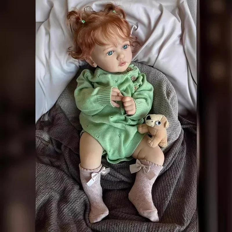 60cm Ayana Finished Doll Princess Girll As Picture Reborn Baby Doll Hand Paint Doll with Genesis Paint Wysokiej jakości zabawki 3D Skin Toys