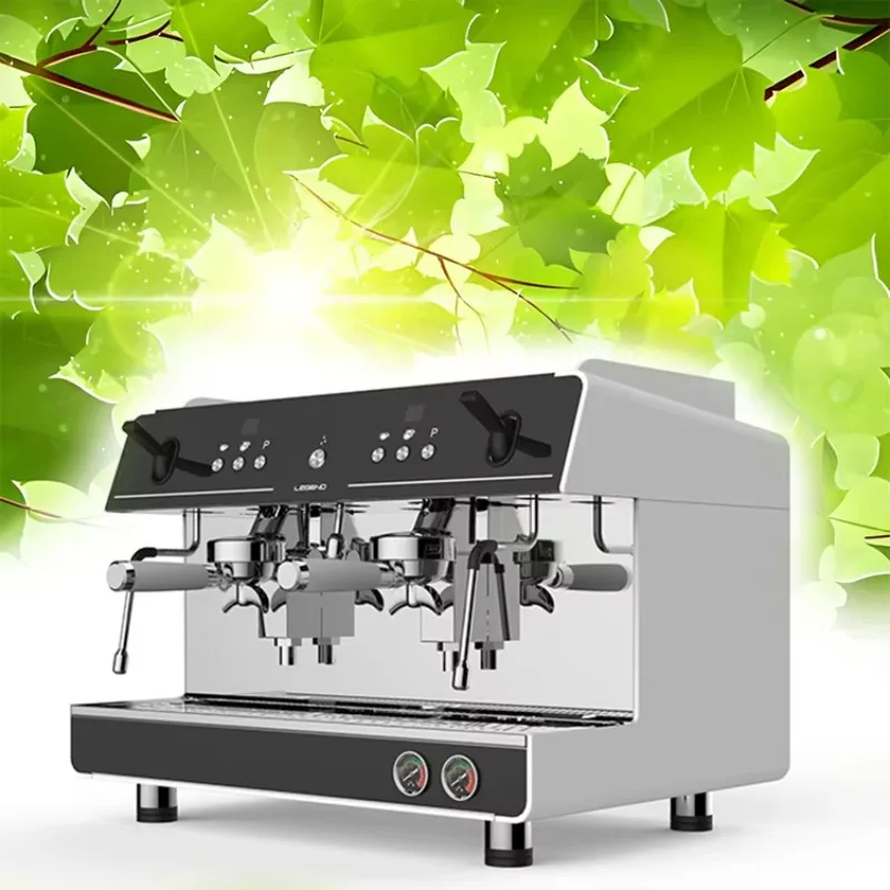 

Custom Commercial Copper Boiler Two Group Classic E61 Brew Head Espresso Coffee Machine
